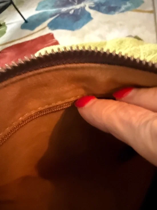 Turquoise Croc-Embossed Crossbody Bag - Patricia Nash - Picture 3 of 6